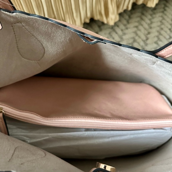 NWT H&M Chic Blush Tote Bag - Picture 5 of 10